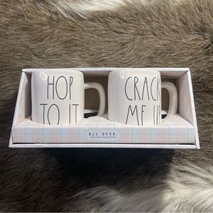 Rae Dunn Mug Set New